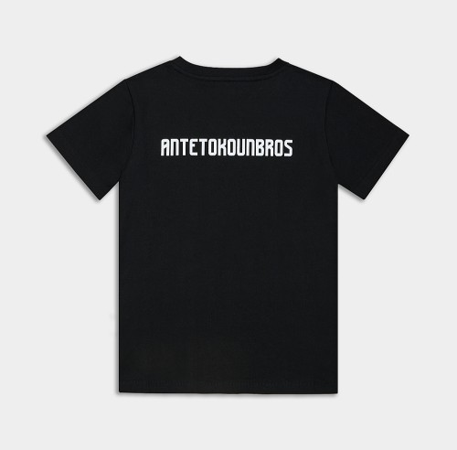 Picture of Kids' Antetokounbros Heavy T-shirt AB Logo Black 