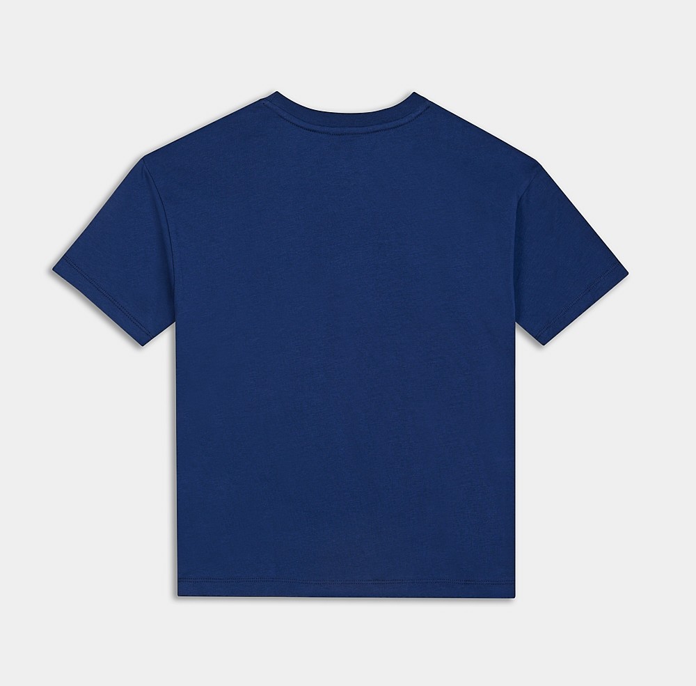 Picture of Kids' T-shirt Athens Logo Navy 