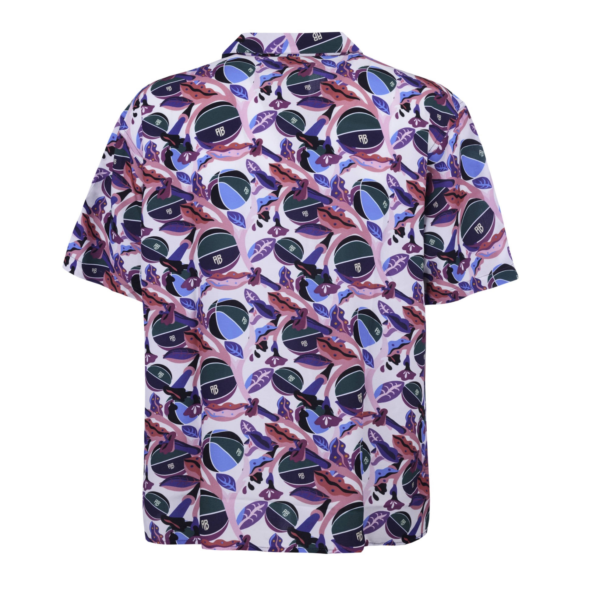 AB X Mauna Kea All-Over Print T-shirt Multicolor Purple