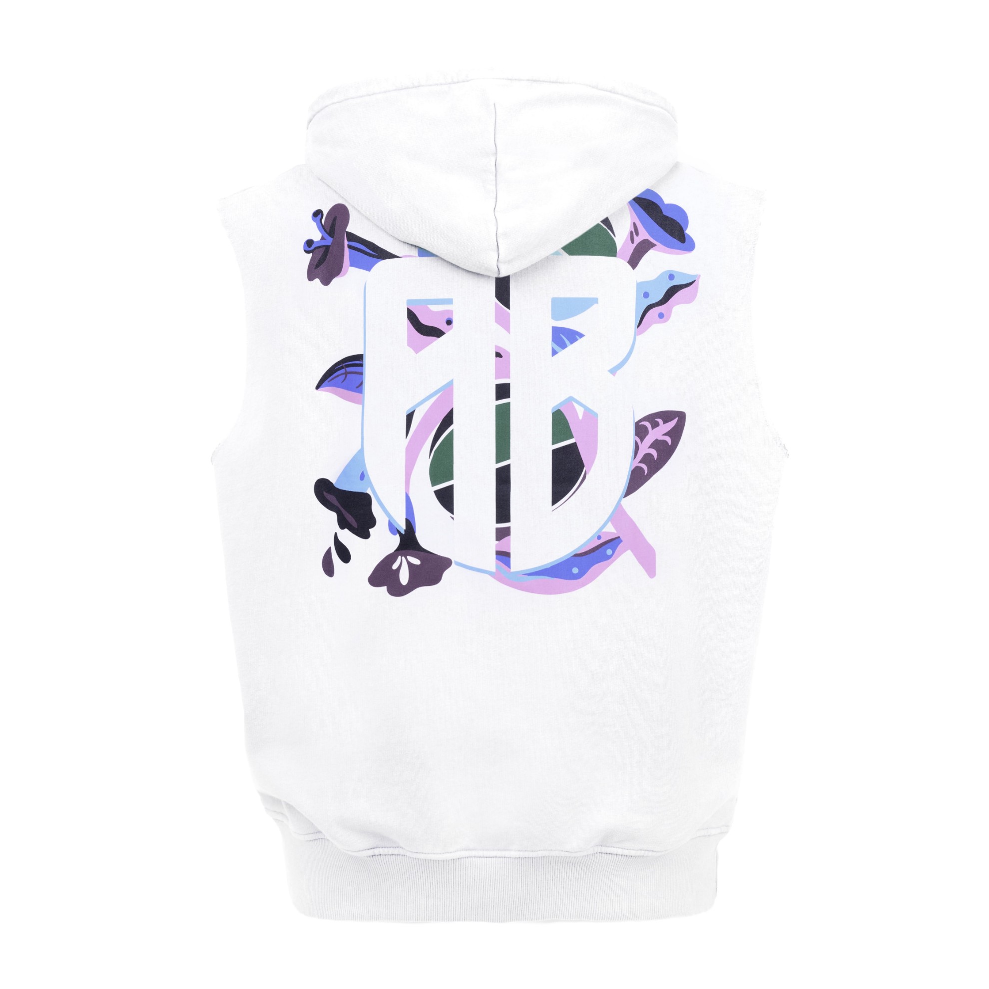 Picture of AB X Mauna Kea Sleeveless Hoodie White