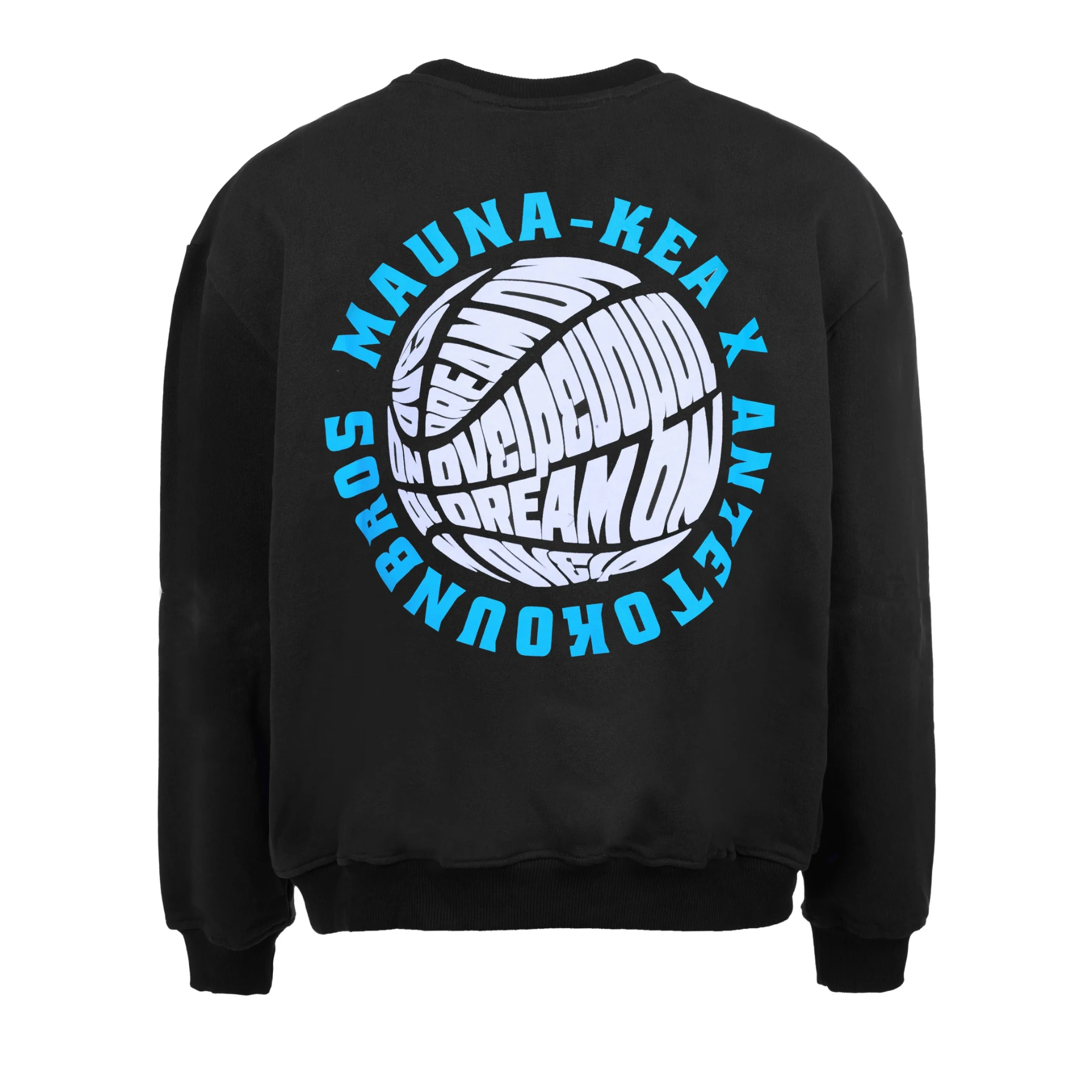 Εικόνα της AB X Mauna Kea Dream On  Φούτερ Με Λαιμόκοψη Μαύρο/Μπλέ