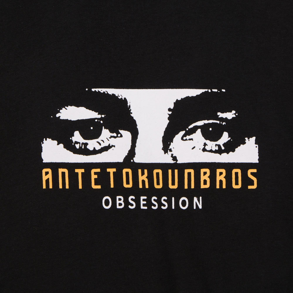Obsession T-shirt | ANTETOKOUNBROS | Black Detail