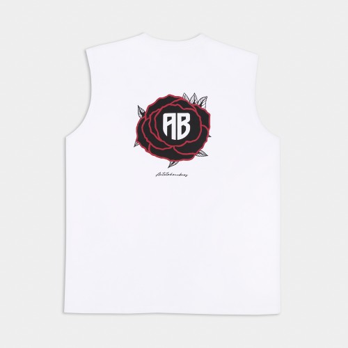 Εικόνα της Antetokounbros Rose Tribute Aμάνικη Μπλούζα Λευκό
