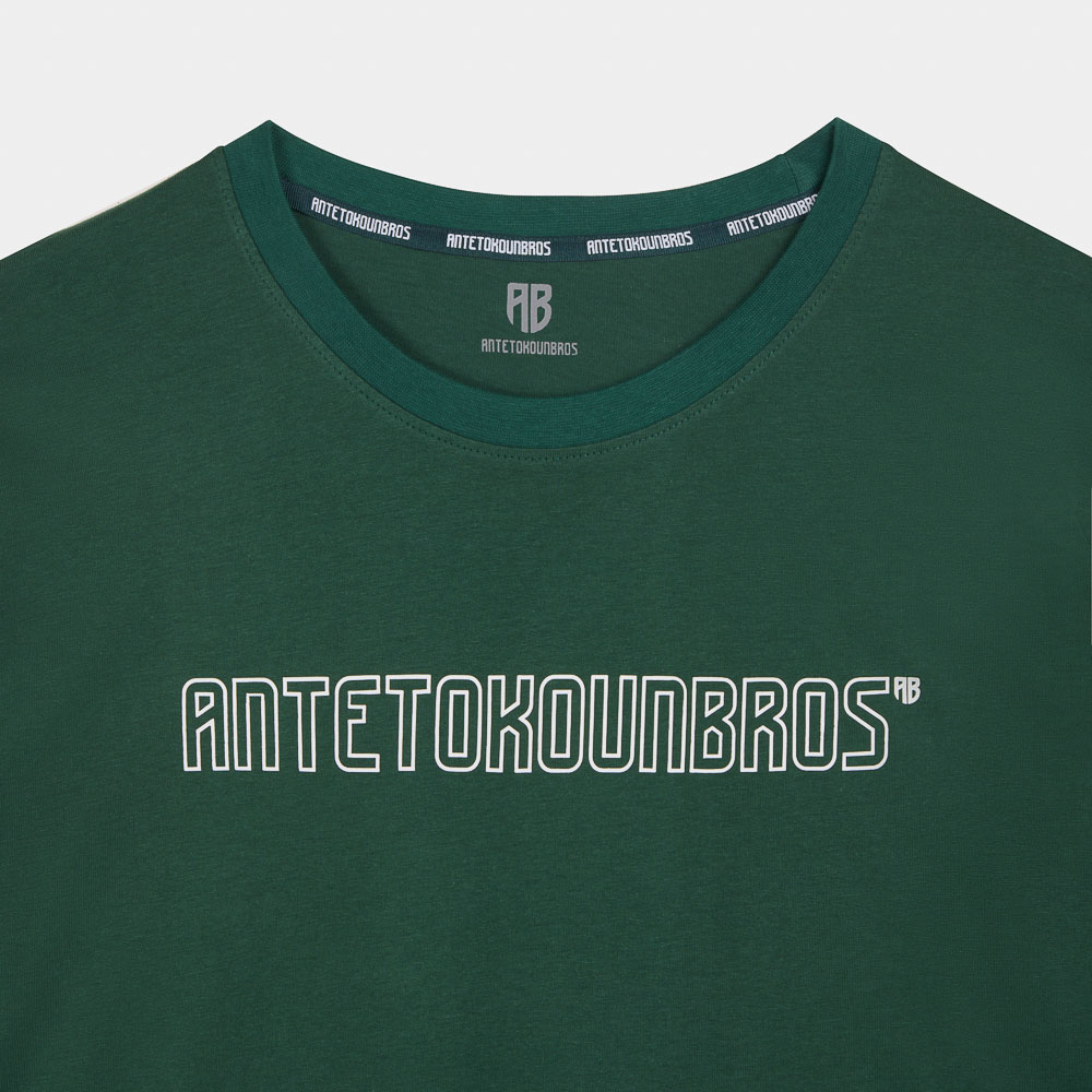 Logomania T-shirt Green Detail