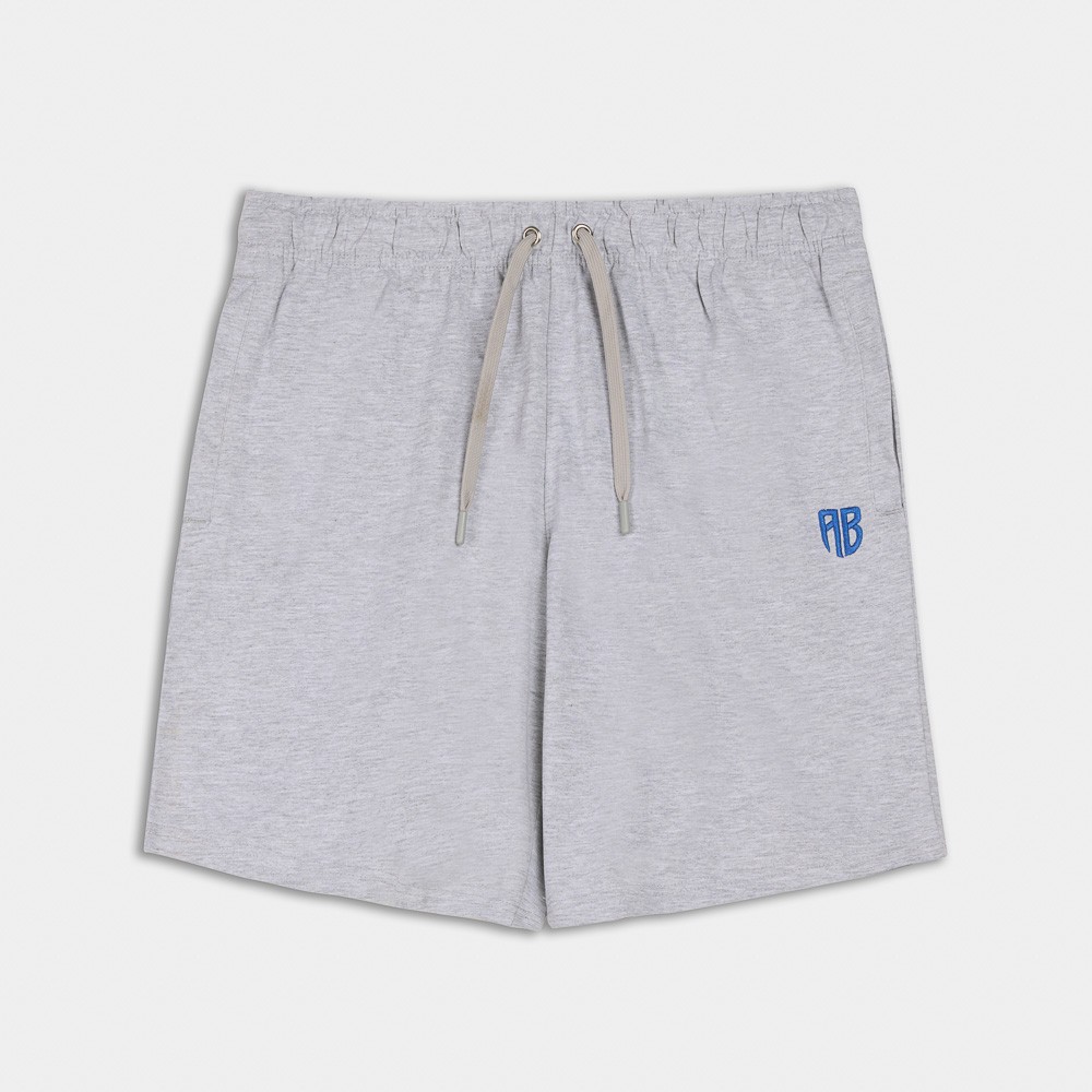 Picture of Antetokounbros Classic Cotton Shorts Grey