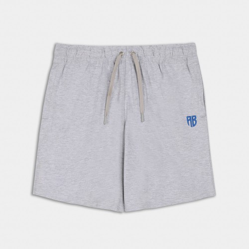 Εικόνα της Antetokounbros Classic Cotton Σορτς Γκρί