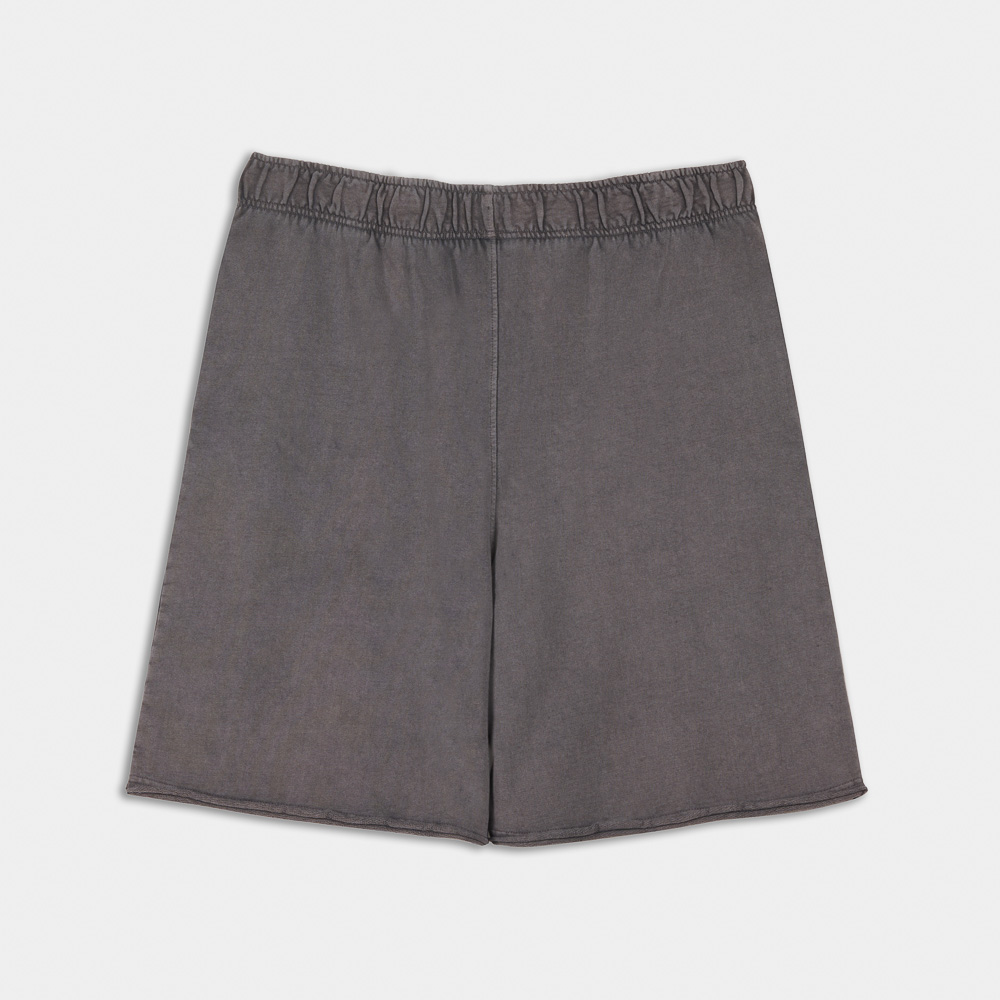 Stone Washed Shorts| ANTETOKOUNBROS | Charcoal Back