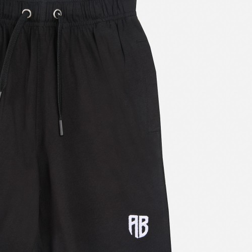 Εικόνα της Antetokounbros Classic Cotton Σορτς Μαύρο thumb