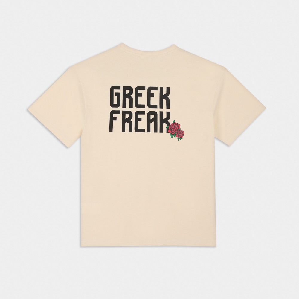 Picture of Kids Greek Freak Oversized T-Shirt Off White