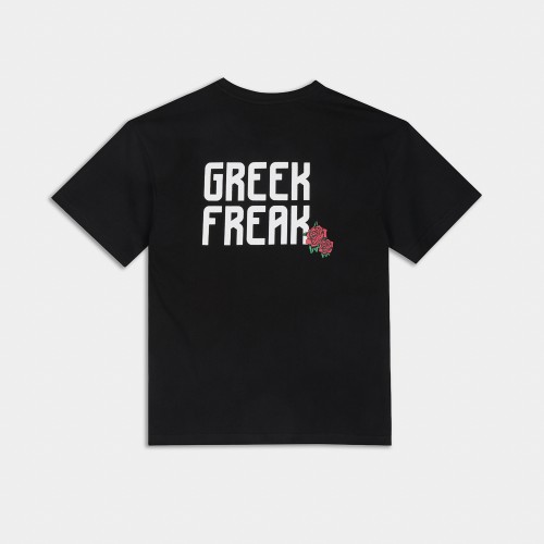 Εικόνα της Παιδικό Greek Freak Oversized T-Shirt Μαύρο