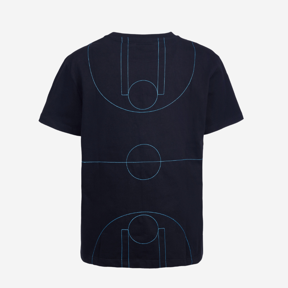 Picture of AB X Mauna Kea Basketball Court Graphic T-Shirt Black