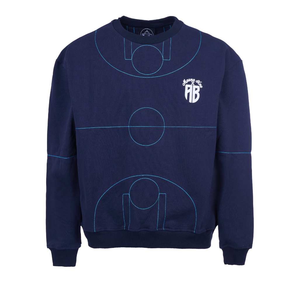 Picture of AB X Mauna Kea  Sweatshirt AB Logo Blue