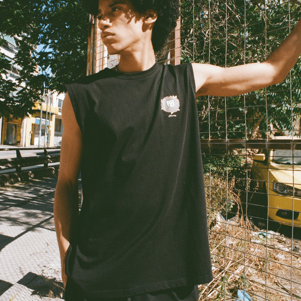 Antetokounbros Rose Tribute Muscle Tank Black Model