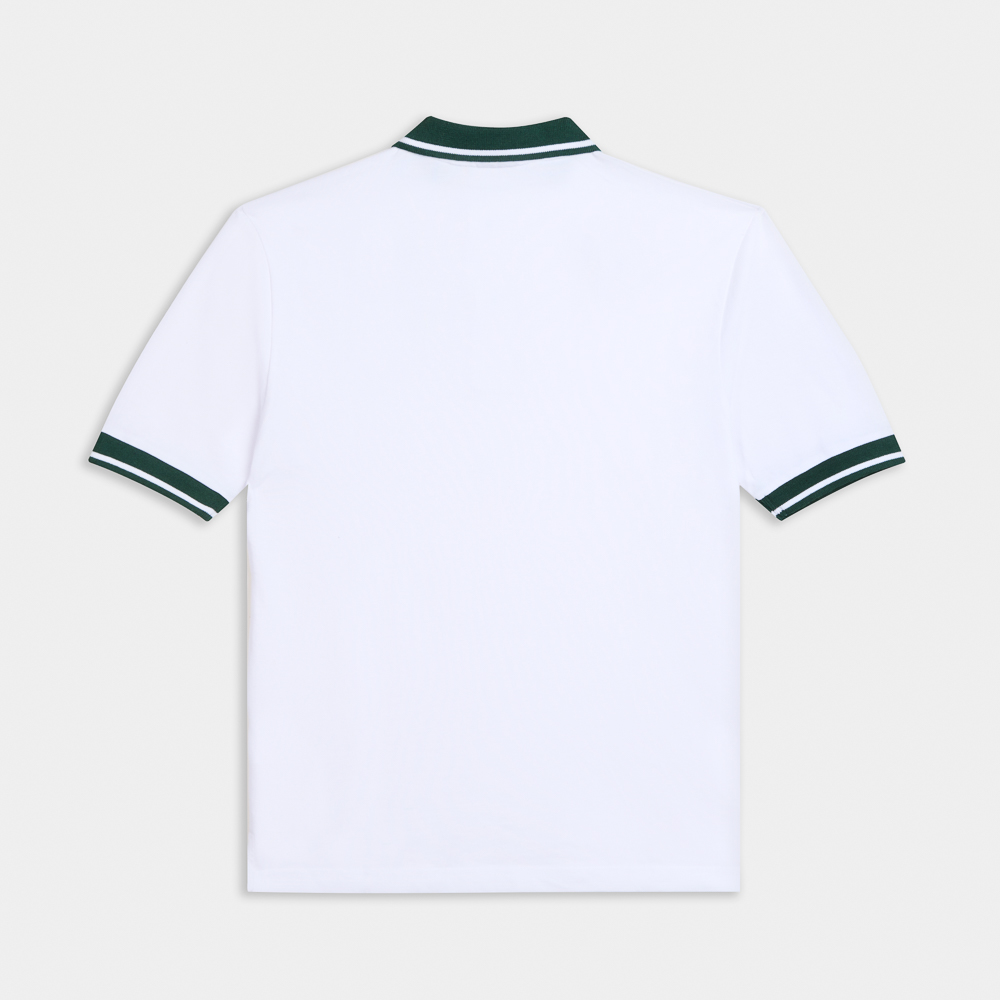 	Classic Polo Shirt | ANTETOKOUNBROS | White Back