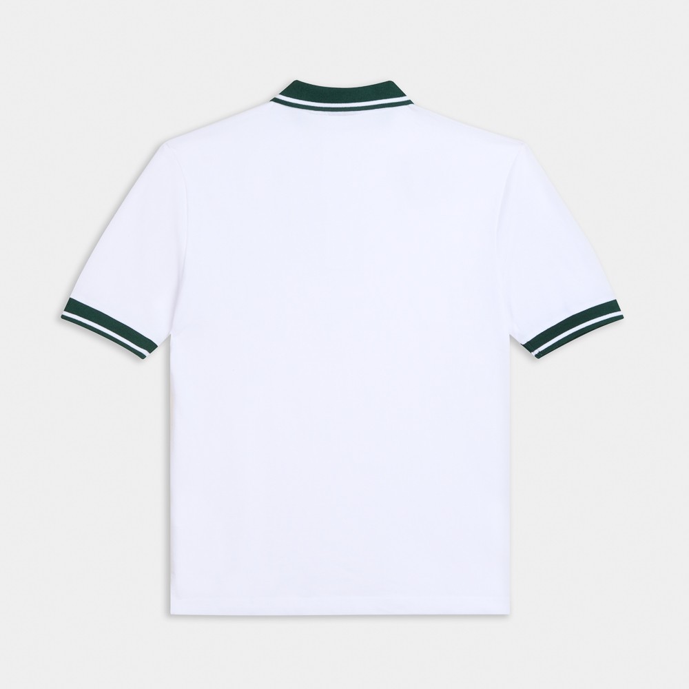 Εικόνα της Antetokounbros Classic Polo Shirt Λευκό