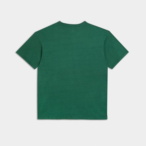 Picture of Antetokounbros  Stone Washed Crewneck T-Shirt Green
