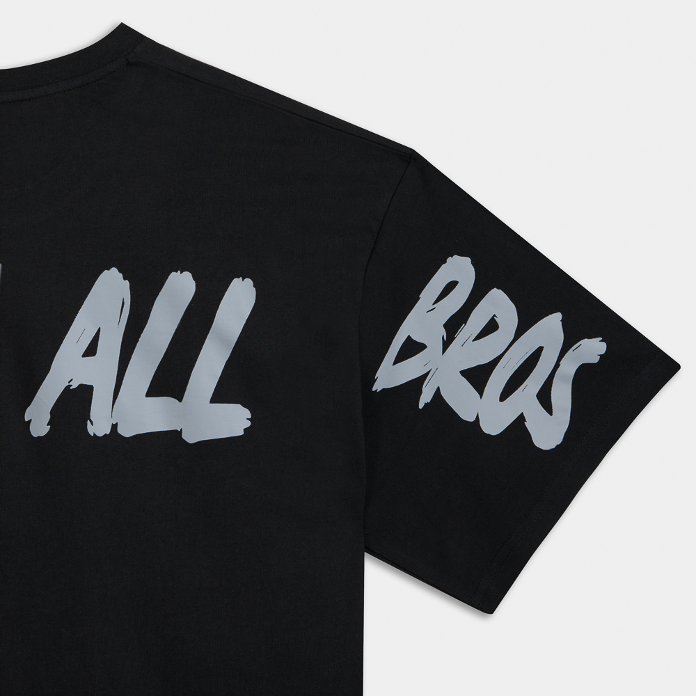 Picture of We Are All Bros Oversized T-Shirt Black