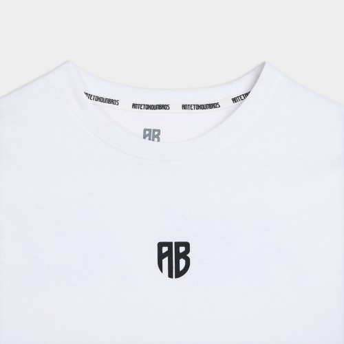 Picture of We Are All Bros Oversized T-Shirt White thumb