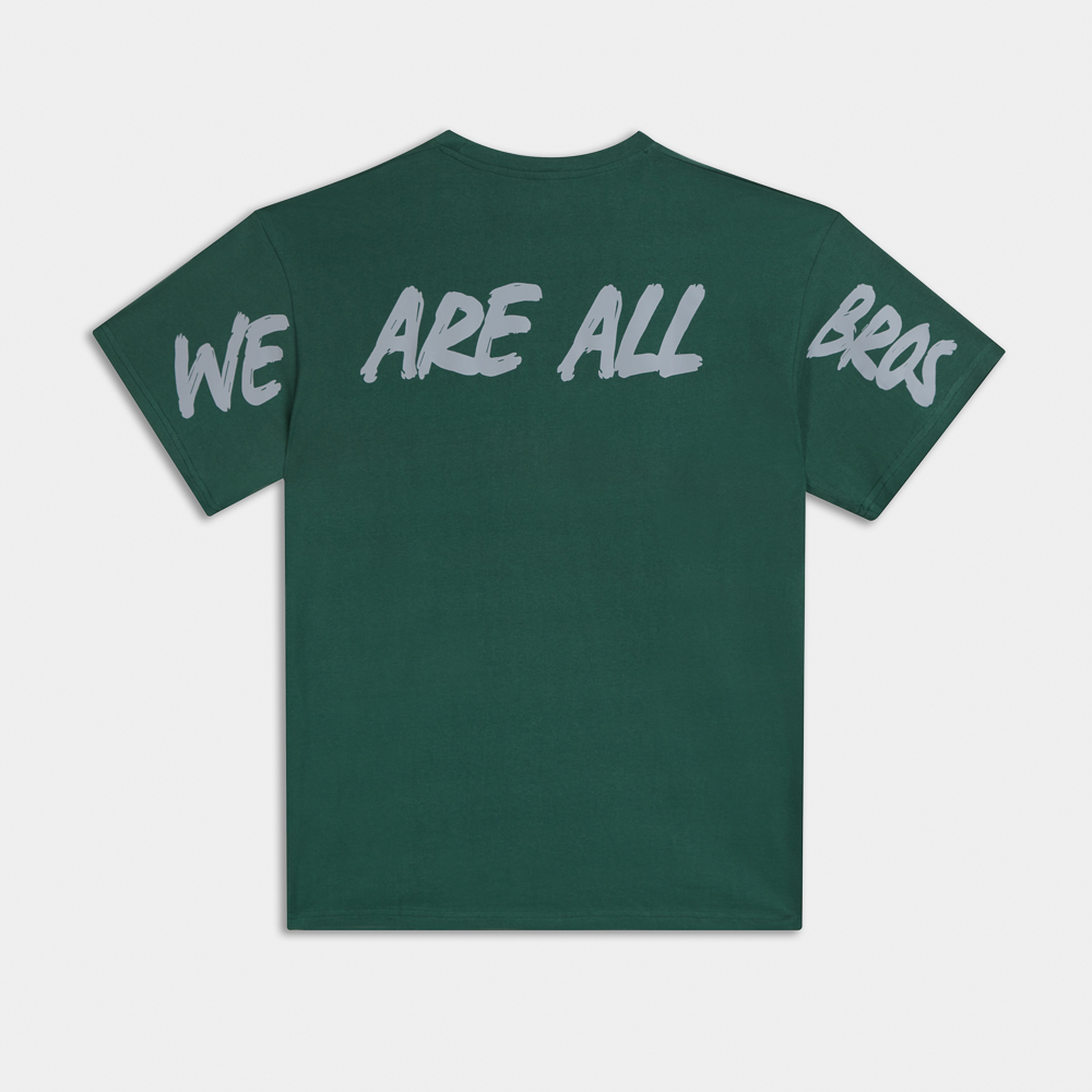 Kids' T-shirt We are all Bros | ANTETOKOUNBROS |Green Back