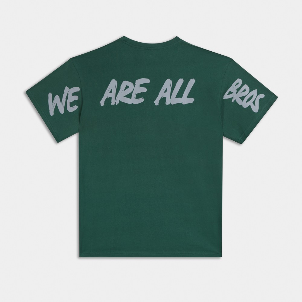 Εικόνα της Παιδικό T-shirt  We Are All Bros Πράσινο