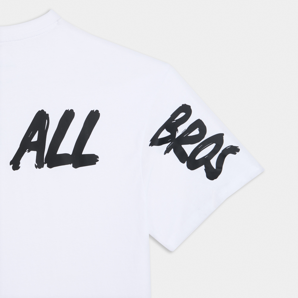 Picture of We Are All Bros Oversized T-Shirt White