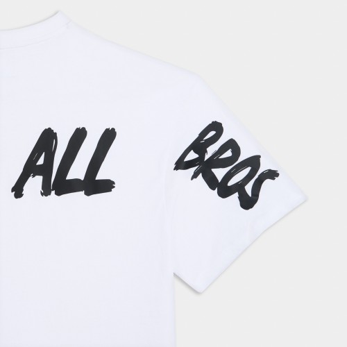 Picture of We Are All Bros Oversized T-Shirt White thumb