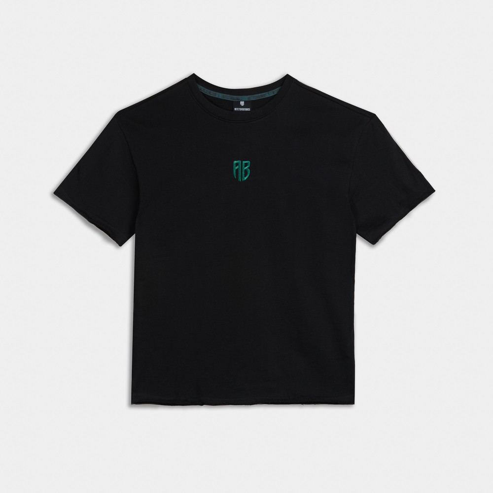 Picture of Antetokounbros Kids French Terry T-Shirt Black