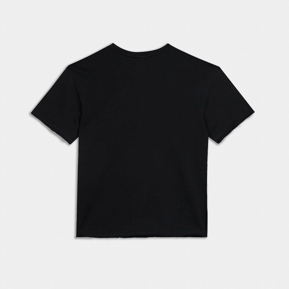 Kids French Terry T-Shirt | ANTETOKOUNBROS |Black Back