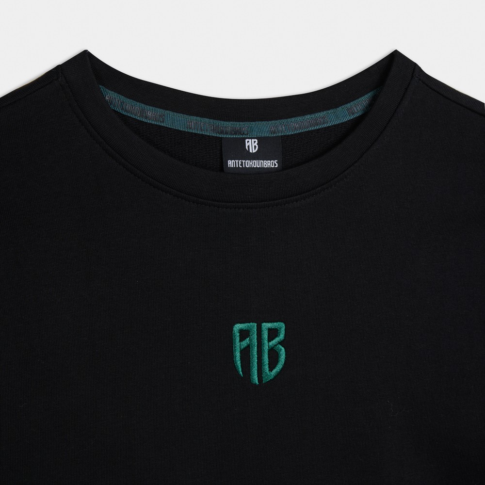 Picture of Antetokounbros Kids French Terry T-Shirt Black