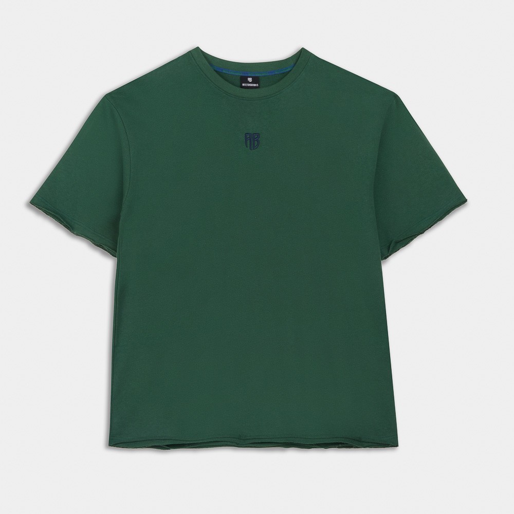 Picture of Antetokounbros Kids French Terry T-Shirt Green 