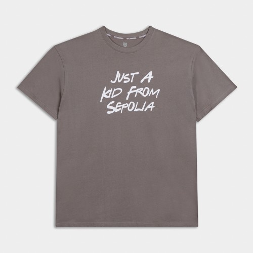 Picture of Just a Kid from Sepolia Oversized T-Shirt Charcoal