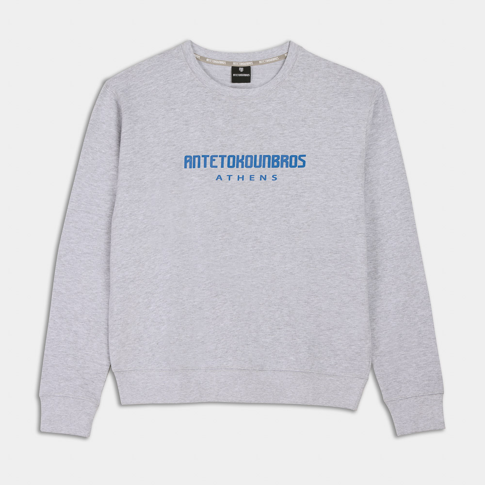 Picture of Antetokounbros Crewneck Sweatshirt Athens Grey