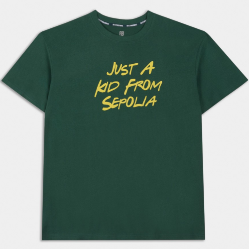 Picture of Just a Kid from Sepolia Oversized T-Shirt Green