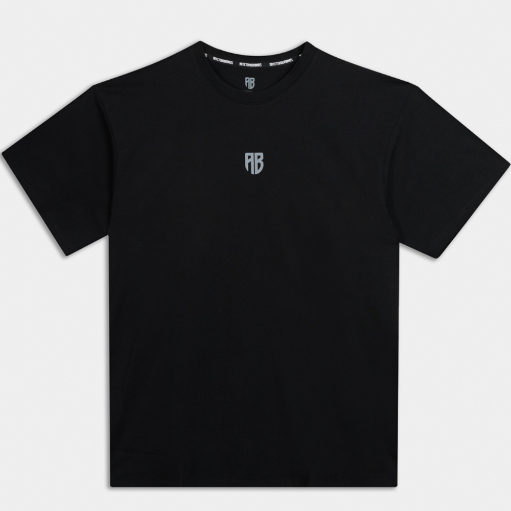 Εικόνα της We Are All Bros Oversized T-Shirt Μαύρο
