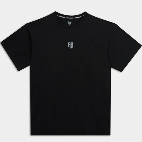 Εικόνα της We Are All Bros Oversized T-Shirt Μαύρο