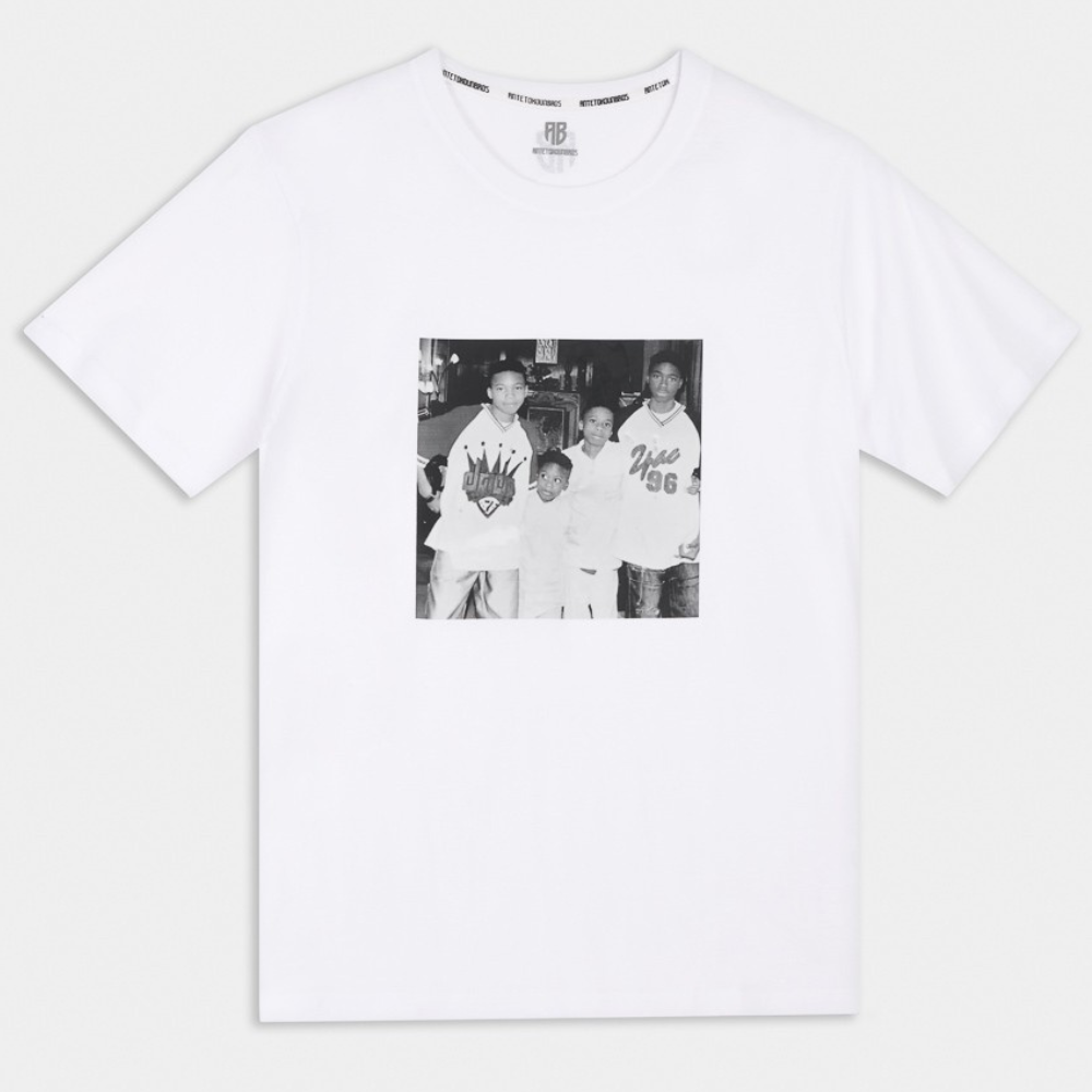 Based on a True Story T-Shirt | ANTETOKOUNBROS | White Front