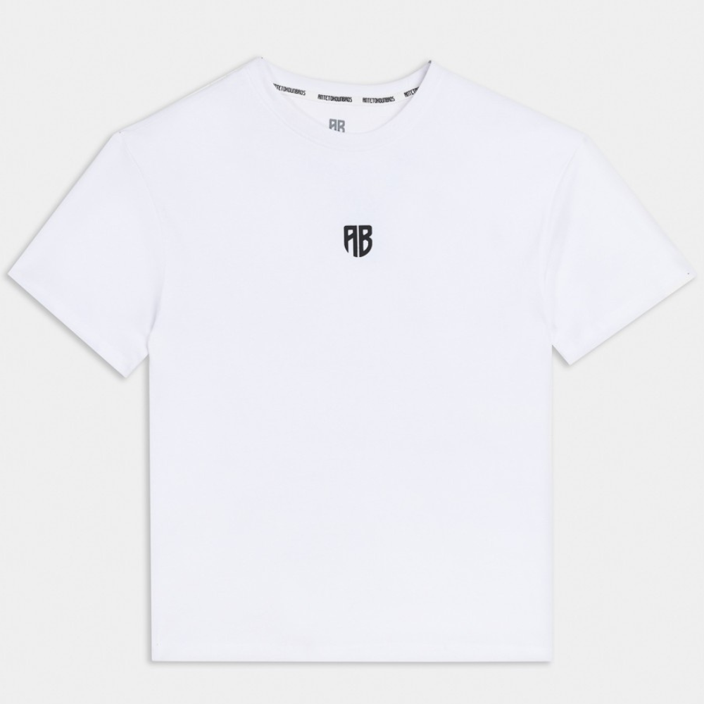 Εικόνα της We Are All Bros Oversized T-Shirt Λευκό