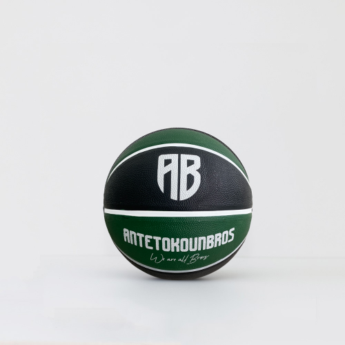 Εικόνα της Antetokounbros Μπάλα Μπάσκετ We are all Bros Μαύρο/Πράσινο 3