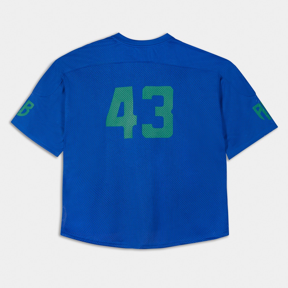 Picture of Antetokounbros Oversized Mesh Jersey Blue