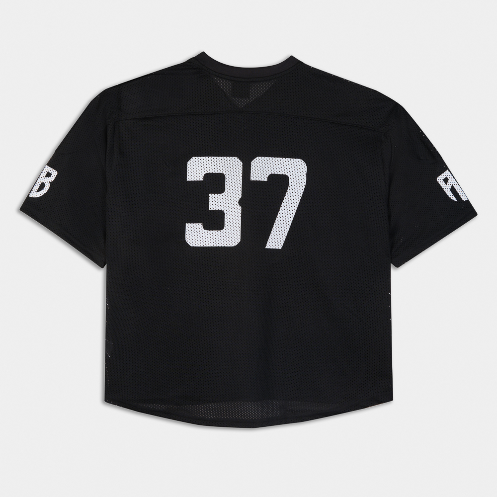 Antetokounbros Oversized Mesh Jersey Black Back