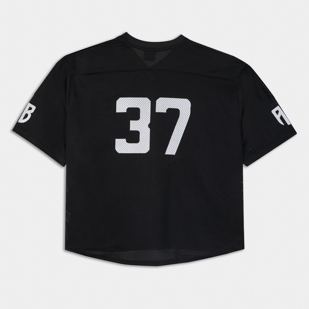 Picture of Antetokounbros Oversized Mesh Jersey Black