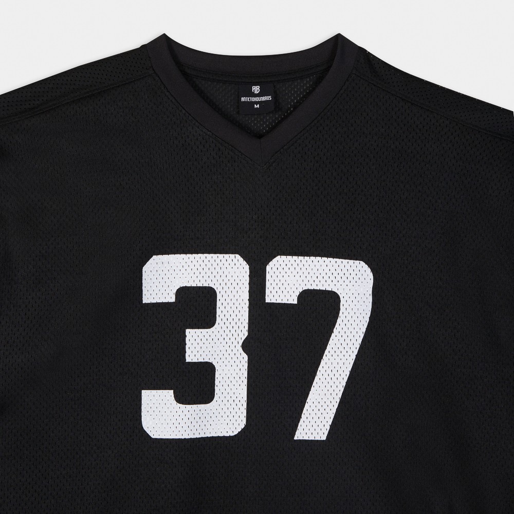Picture of Antetokounbros Oversized Mesh Jersey Black
