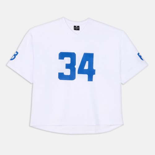 Picture of Antetokounbros Oversized Mesh Jersey White