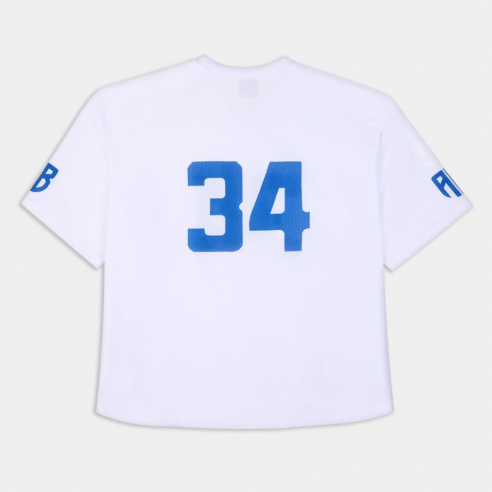 Picture of Antetokounbros Oversized Mesh Jersey White