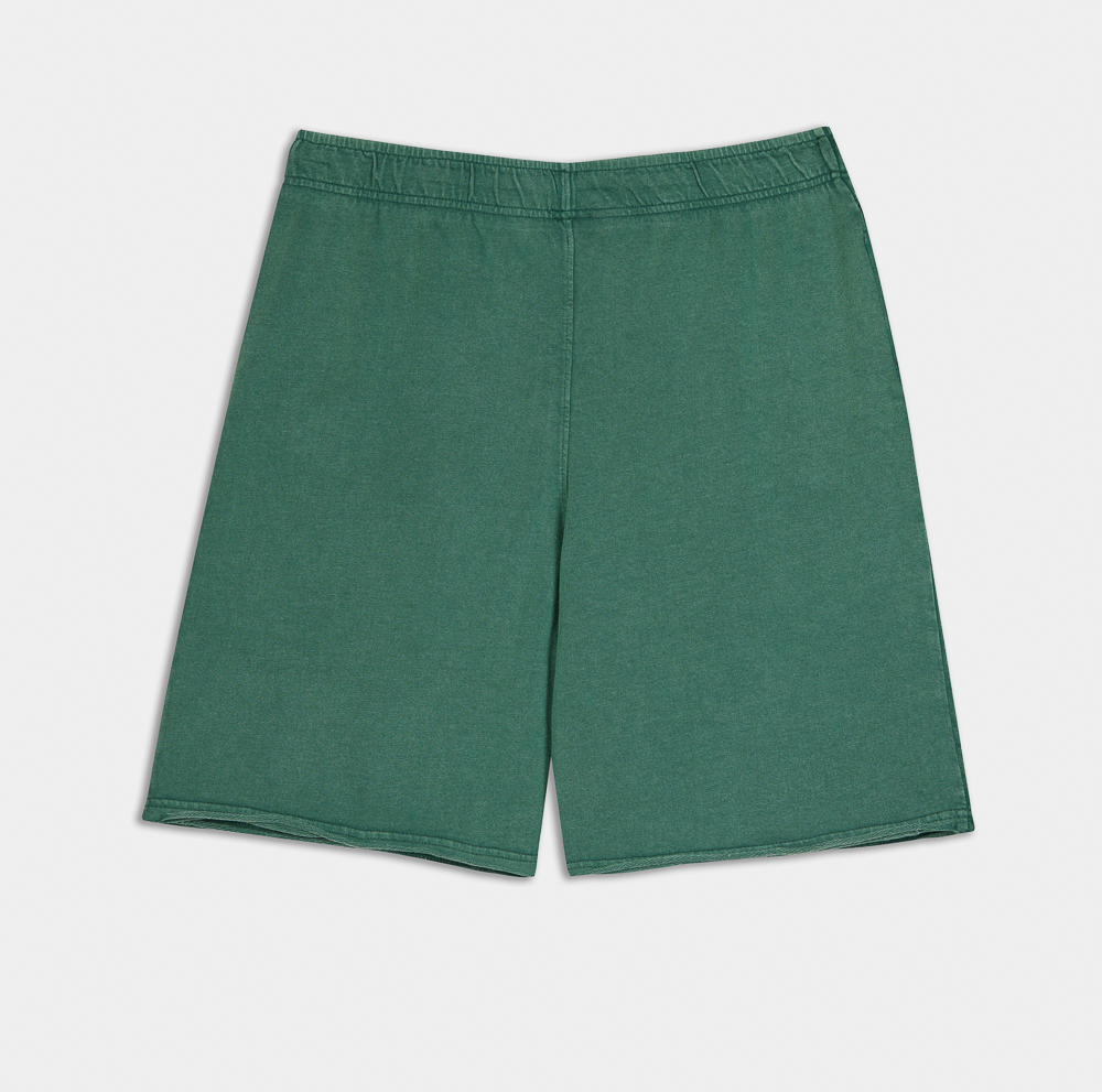 Stone Washed Shorts| ANTETOKOUNBROS | Green Black