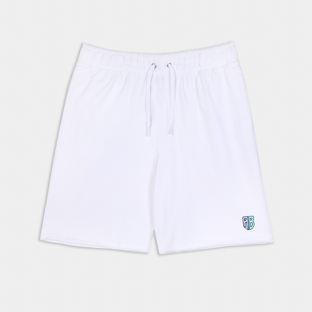 Picture of Antetokounbros French Terry Shorts White