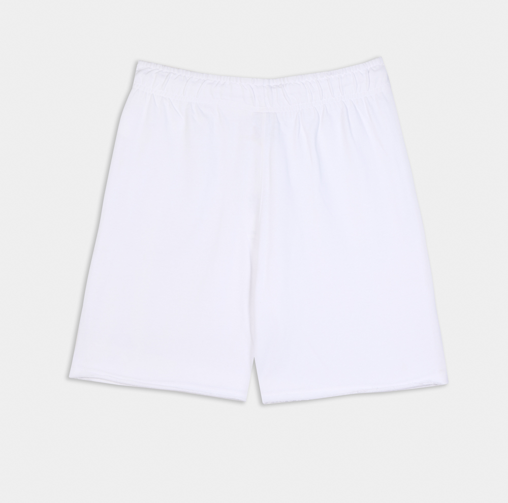  French Terry Shorts| ANTETOKOUNBROS | White Back