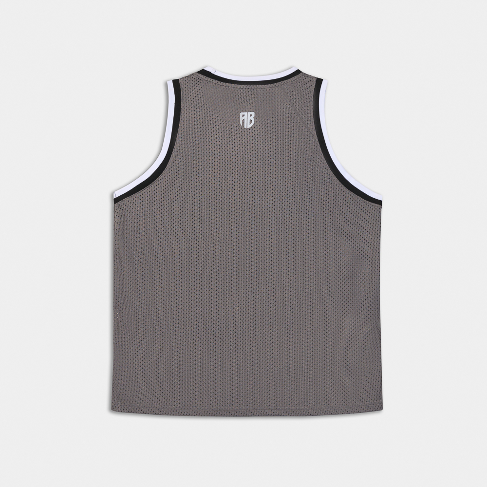 Picture of Kids Mesh Tank Top Dark Grey