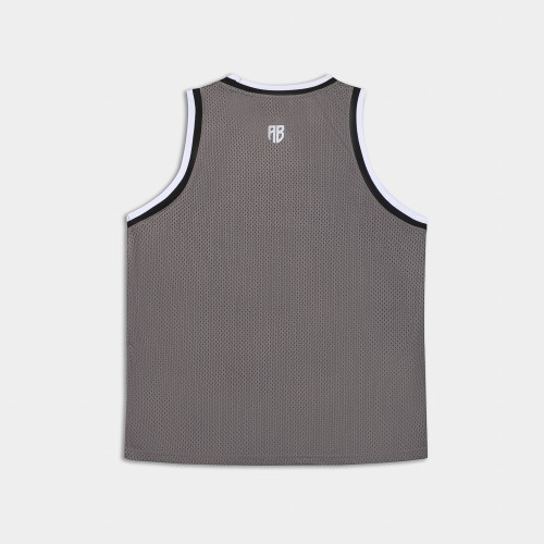Εικόνα της Antetokounbros Mesh Tank Top Γκρί