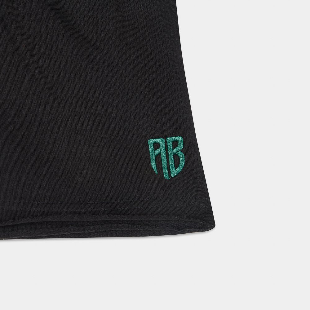 Kids French Terry Shorts| ANTETOKOUNBROS |Black Detail